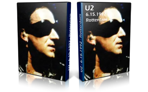 Artwork Cover of U2 1992-06-15 DVD Rotterdam Audience