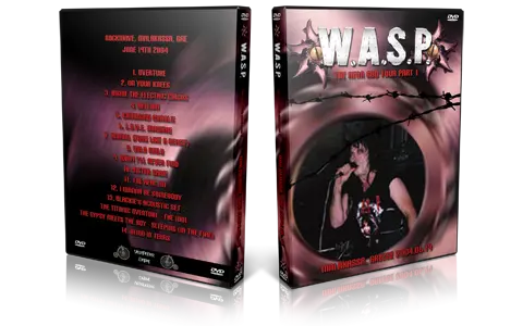Artwork Cover of WASP 2004-06-19 DVD Athens Audience