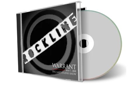 Artwork Cover of Warrant 2008-05-07 CD Last Studio  Audience