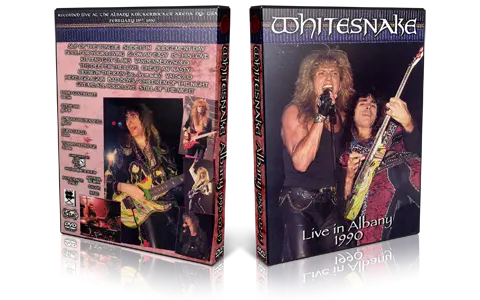Artwork Cover of Whitesnake 1990-02-15 DVD Albany Audience