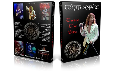 Artwork Cover of Whitesnake 2003-02-28 DVD Chicago Audience