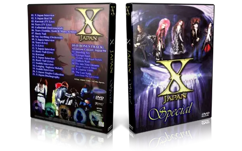 Artwork Cover of X Japan Compilation DVD Ultimate collection of TV clips Proshot