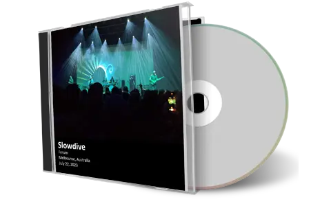 Front cover artwork of Slowdive 2023-07-22 CD Melbourne Audience