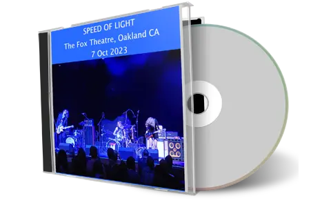 Front cover artwork of Speed Of Light 2023-10-07 CD Oakland Audience