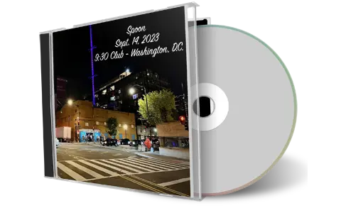 Front cover artwork of Spoon 2023-09-14 CD Washington Audience