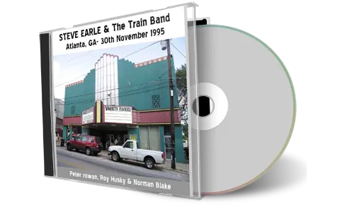 Front cover artwork of Steve Earle 1995-11-30 CD Atlanta Audience