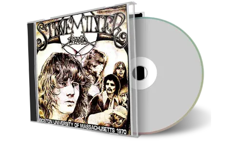 Front cover artwork of Steve Miller Band 1970-10-03 CD Boston Audience