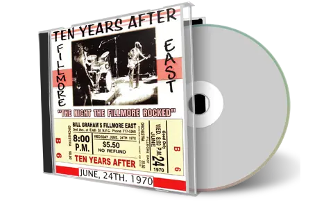 Front cover artwork of Ten Years After 1970-06-24 CD New York Audience