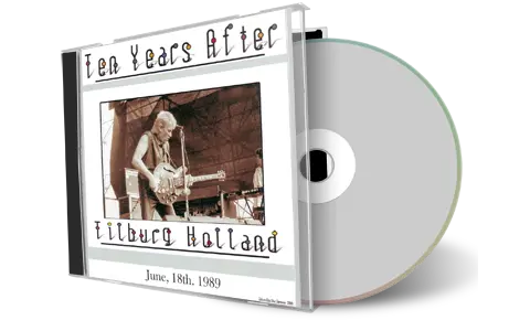 Front cover artwork of Ten Years After 1989-06-18 CD Tilburg Audience