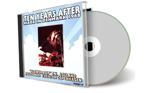 Front cover artwork of Ten Years After Compilation CD Denmark 1968 Audience