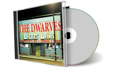 Front cover artwork of The Dwarves 2004-11-20 CD Denver Audience