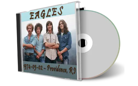 Front cover artwork of The Eagles 1974-05-02 CD Providence Audience