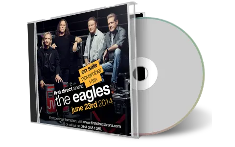 Front cover artwork of The Eagles 2014-06-23 CD Leeds Audience