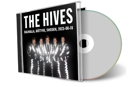 Front cover artwork of The Hives 2023-08-18 CD Rattvik Audience