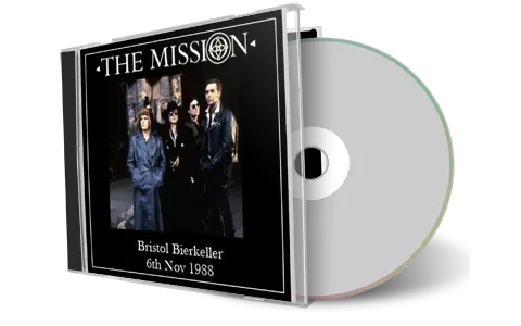 Front cover artwork of The Mission 1988-11-06 CD Bristol Audience