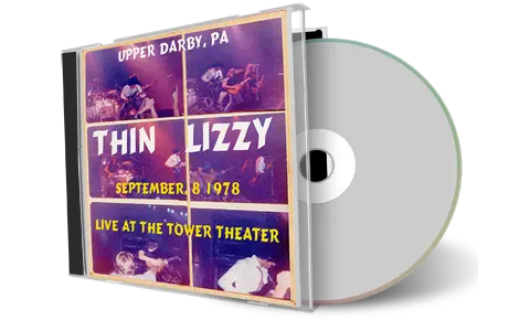 Front cover artwork of Thin Lizzy 1978-09-08 CD Upper Darby Audience