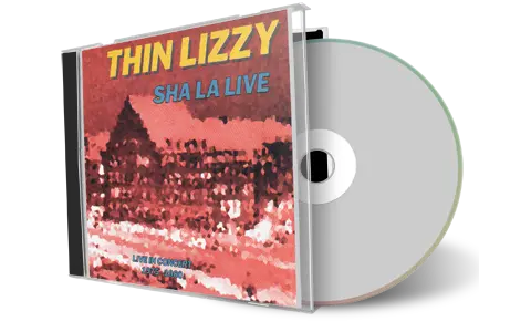 Front cover artwork of Thin Lizzy Compilation CD Sha La Live 1992 Audience