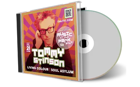 Front cover artwork of Tommy Stinson 2023-07-21 CD San Jose Audience