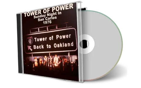 Front cover artwork of Tower Of Power 1976-09-26 CD San Carlos Audience