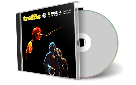 Front cover artwork of Traffic 1994-07-09 CD Sunrise Audience