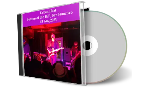 Front cover artwork of Urban Heat 2023-08-15 CD San Francisco Audience
