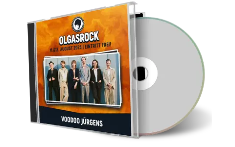 Front cover artwork of Voodoo Jurgens 2023-08-11 CD Olgasrock Festival Audience