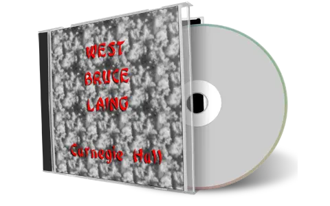 Front cover artwork of West Bruce And Laing 1972-04-24 CD New York Audience