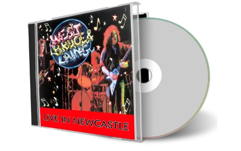Front cover artwork of West Bruce And Laing 1973-04-24 CD Newcastle Audience