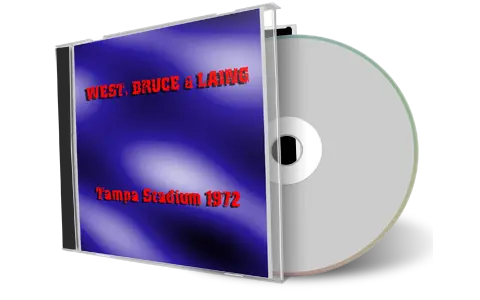 Front cover artwork of West Bruce And Laing Compilation CD Tampa 1972 Audience
