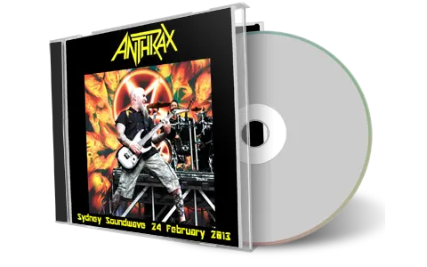 Front cover artwork of Anthrax 2013-02-24 CD Sydney Audience
