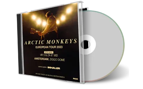 Front cover artwork of Arctic Monkeys 2023-05-06 CD Amsterdam Audience