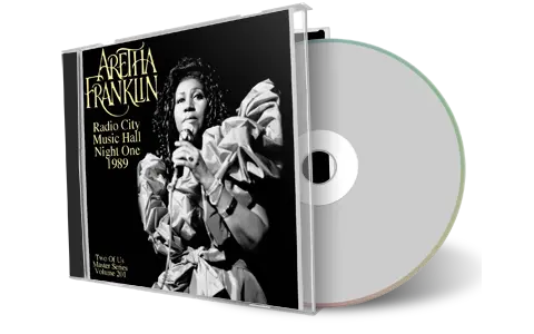 Front cover artwork of Aretha Franklin 1989-07-05 CD New York City Audience