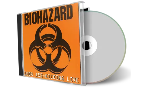 Front cover artwork of Biohazard Compilation CD Ass Kicking Live Audience