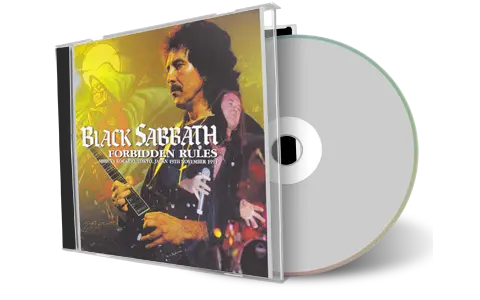 Front cover artwork of Black Sabbath 1995-11-19 CD Tokyo Audience