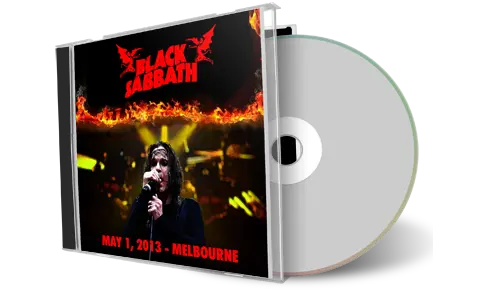 Front cover artwork of Black Sabbath Compilation CD Austrlian Tour 2013 Audience