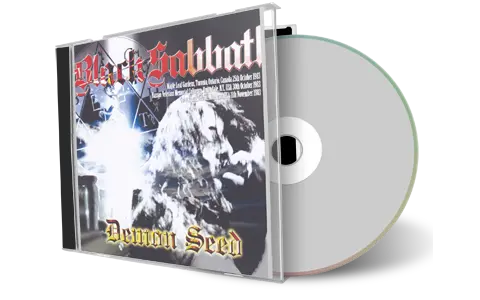 Front cover artwork of Black Sabbath Compilation CD Demon Seed Audience