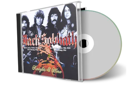 Front cover artwork of Black Sabbath Compilation CD Knights And Hero Audience