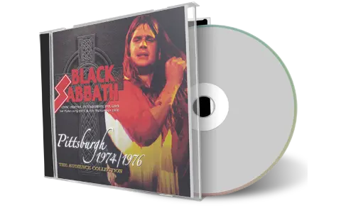 Front cover artwork of Black Sabbath Compilation CD Pittsburgh 1974 And 1976 Audience