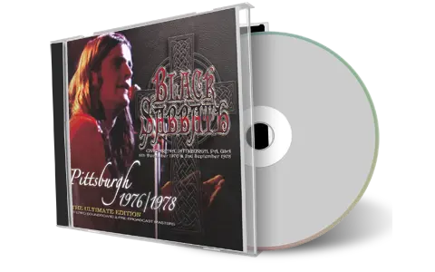 Front cover artwork of Black Sabbath Compilation CD Pittsburgh 1976-1978 Soundboard