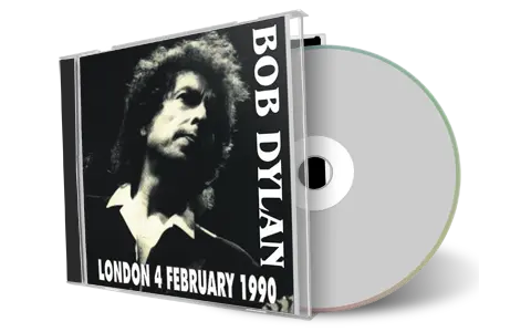 Front cover artwork of Bob Dylan 1990-02-04 CD London Audience