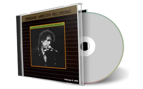Front cover artwork of Bob Dylan 1990-02-05 CD London Audience