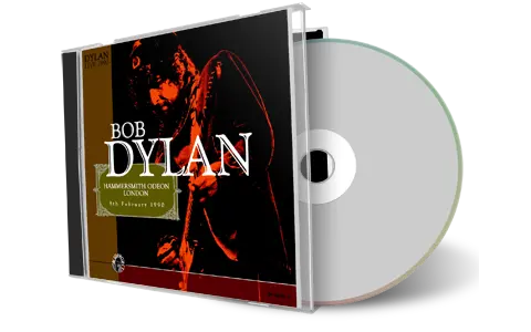 Front cover artwork of Bob Dylan 1990-02-08 CD London Audience