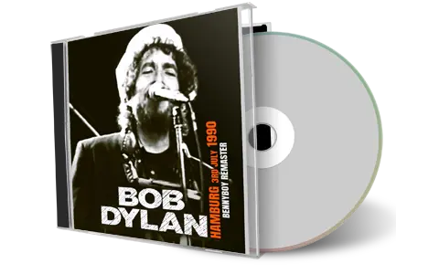 Front cover artwork of Bob Dylan 1990-07-03 CD Hamburg Audience