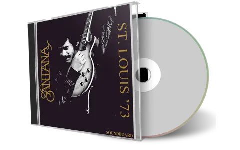 Front cover artwork of Carlos Santana 1973-02-14 CD St Louis Soundboard