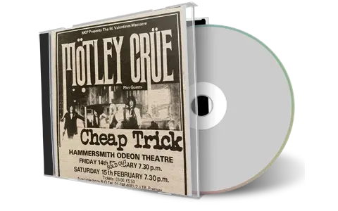 Front cover artwork of Cheap Trick 1986-02-14 CD London Audience