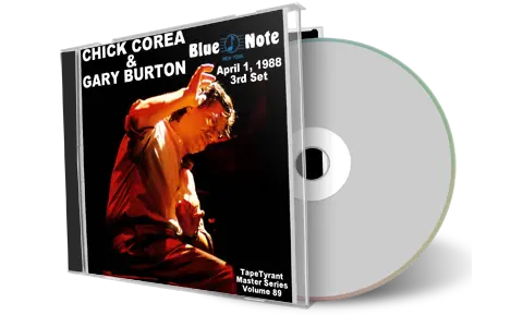 Front cover artwork of Chick Corea And Gary Burton 1988-04-01 CD New York City Audience