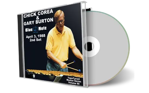 Front cover artwork of Chick Corea And Gary Burton 1988-04-03 CD New York City Audience