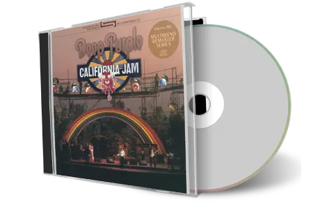 Front cover artwork of Deep Purple Compilation CD California Jam 1974 Soundboard