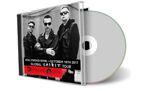 Front cover artwork of Depeche Mode 2017-10-18 CD Los Angeles Audience