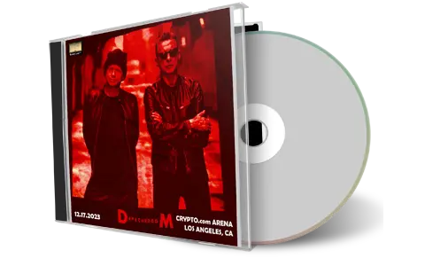 Front cover artwork of Depeche Mode 2023-12-17 CD Los Angeles Audience